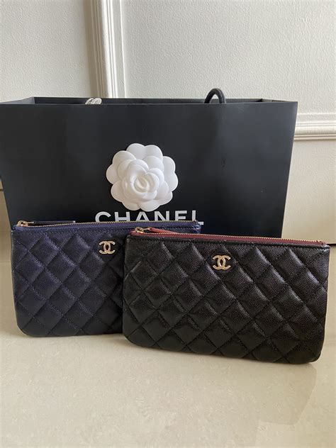 chanel o case small size|Chanel o case large.